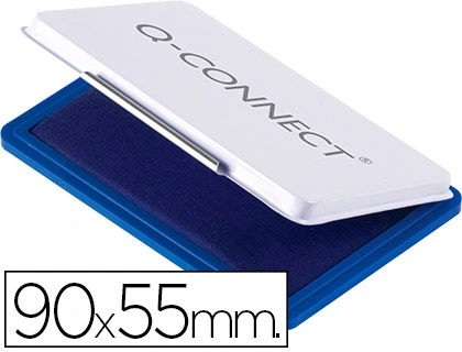[150743] Tampon q-connect nº3 90x55 mm azul