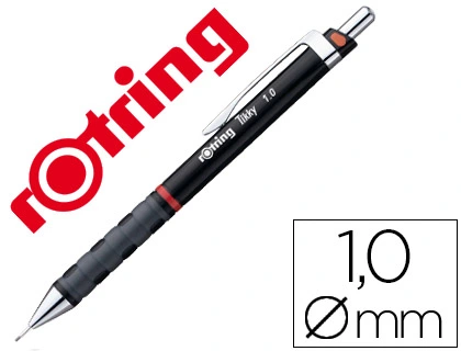 [91015] Portaminas rotring tikky 1 mm negro