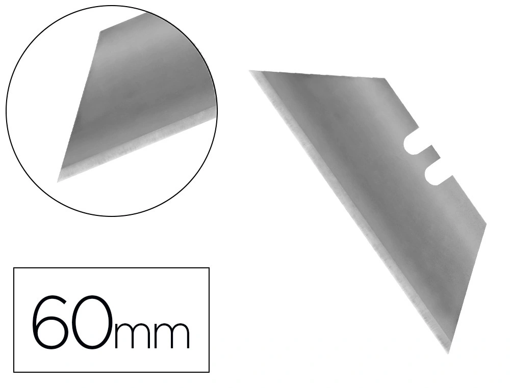 [77857] Repuesto cuter q-connect ancho para modelos kf16814/kf16815/kf16816/kf14835 cuchilla 18 mm lister 10 unidades