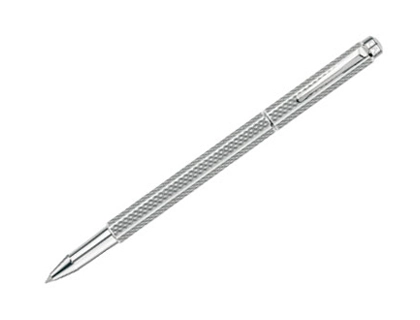 [76407] Roller caran d'ache ecridor cubrik placado paladio grabado guiloche zigzag con estuche punta media