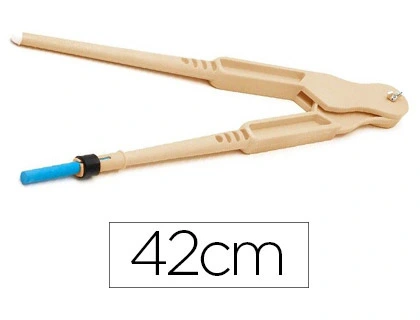 [76234] Compas para encerado faibo de plastico imitacion madera 42 cm