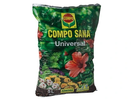 [76222] Sustrato compo universal para plantas de interior y exterior saco de 5 litros