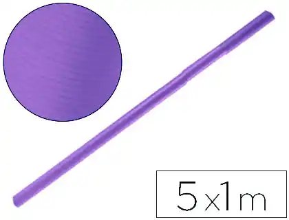 [75408] Papel kraft liderpapel violeta rollo 5x1 m