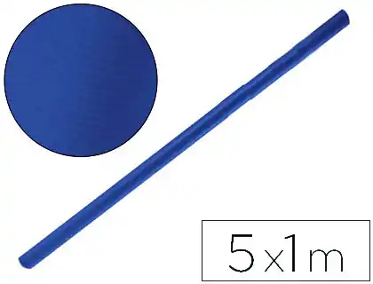 [75394] Papel kraft liderpapel azul azurita rollo 5x1 m