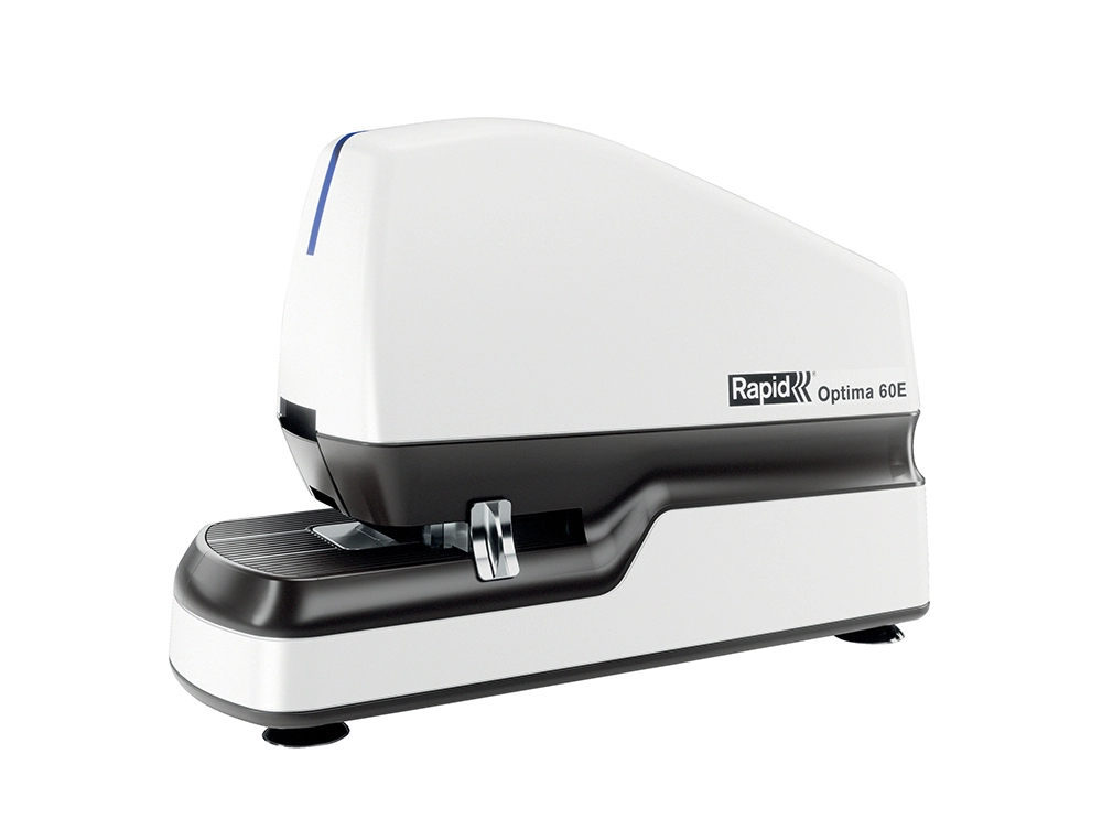 [75370] Grapadora rapid electrica optima 60 blanco/negro capacidad hasta 60 hojas