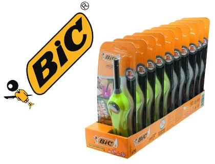[73833] Encendedor bic megalighter multiusos con gancho retractil