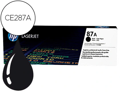 Toner hp laserjet cf287a m506 / mfp m527 negro 9000 pag