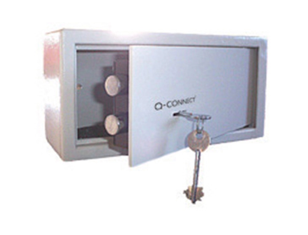 [62848] Caja de seguridad q-connect doble pasador capacidad 6l conaccesorios fijacion 200x200x150 mm