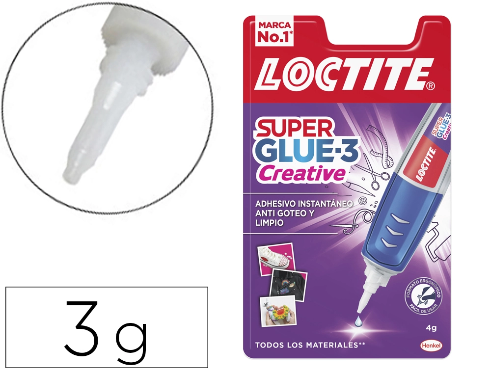 [62781] Pegamento loctite creative pen 4 g adhesivo instantaneo