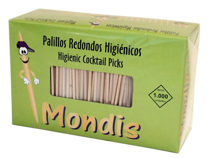 [59946] Palillo de dientes enfundado en celofan caja de 1000 unidades