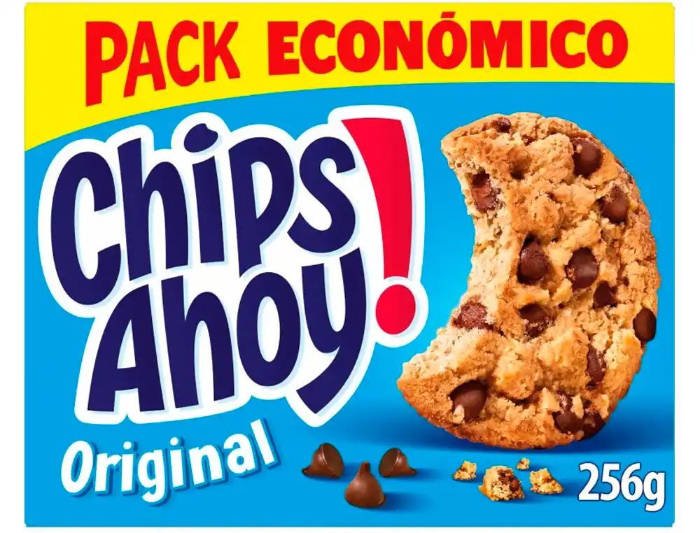 [59911] Galleta chips ahoy paquete de 128 g caja de 2 unidades