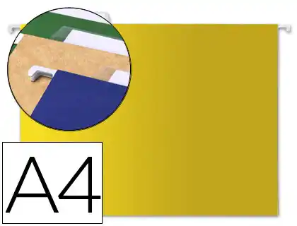 [42812] Carpeta colgante liderpapel a4 amarilla