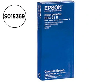 [38507] Cinta impresora epson erc-31b negra m-930 tm-930 930ii 950 u950 u925 h5000 u590