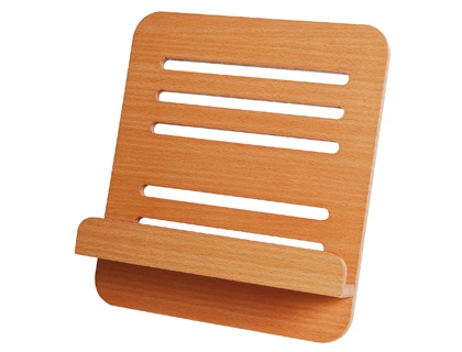 [37672] Atril sujetalibros q-connect madera 230x270x30 mm