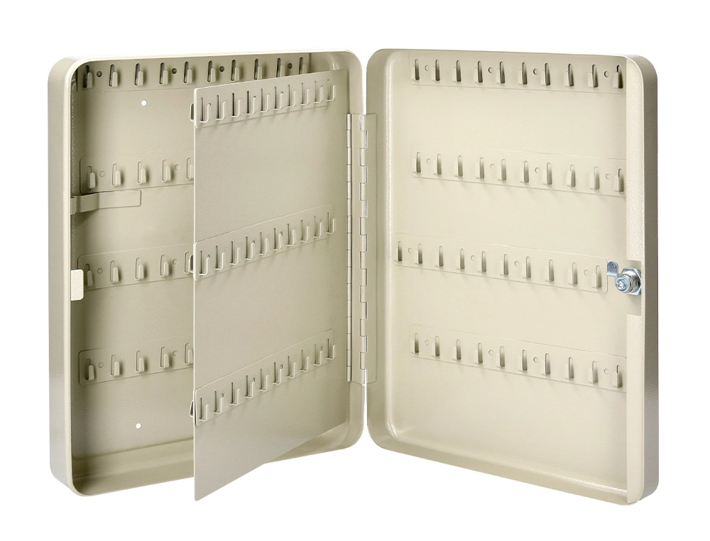 Armario metalico portallaves q-connect 370x280x80 mm para 140 llaves