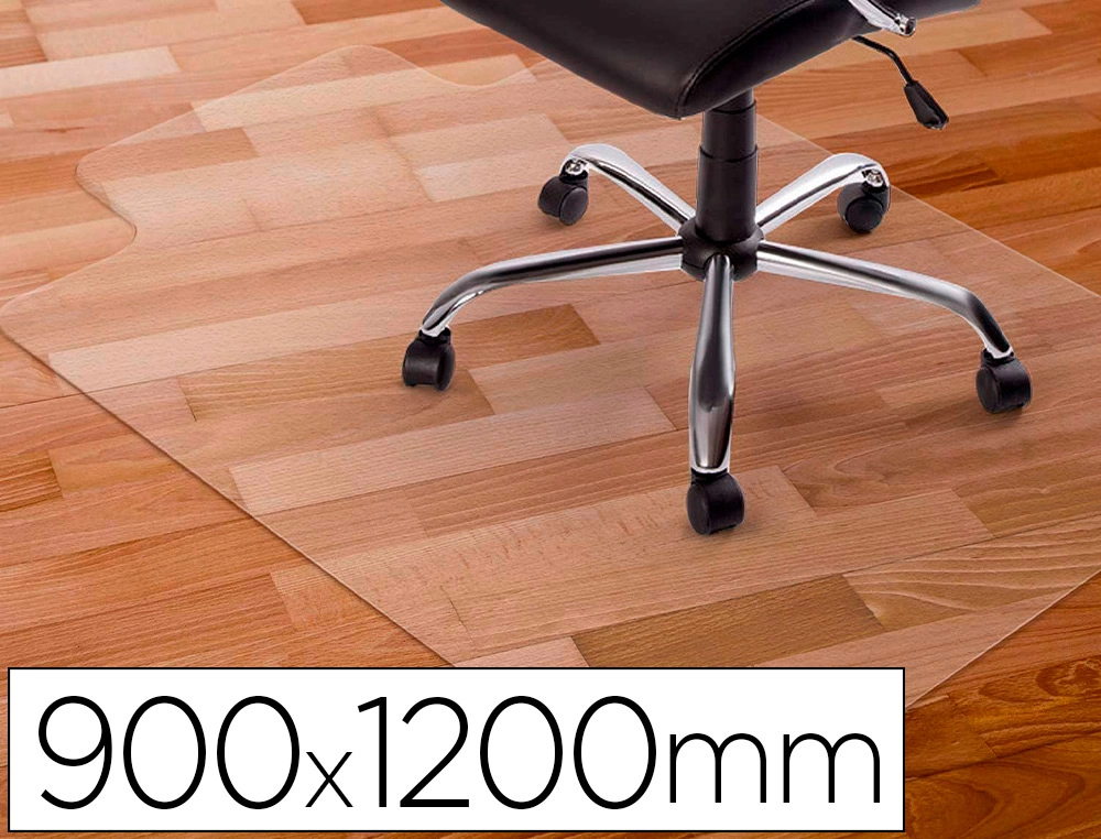 [32378] Alfombrilla para suelo q-connect pvc protectora de suelos 900x1200 mm grosor 2 mm