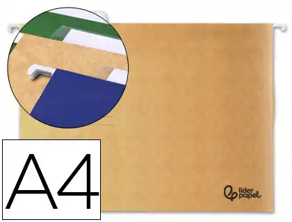 [26906] Carpeta colgante liderpapel a4 kraft
