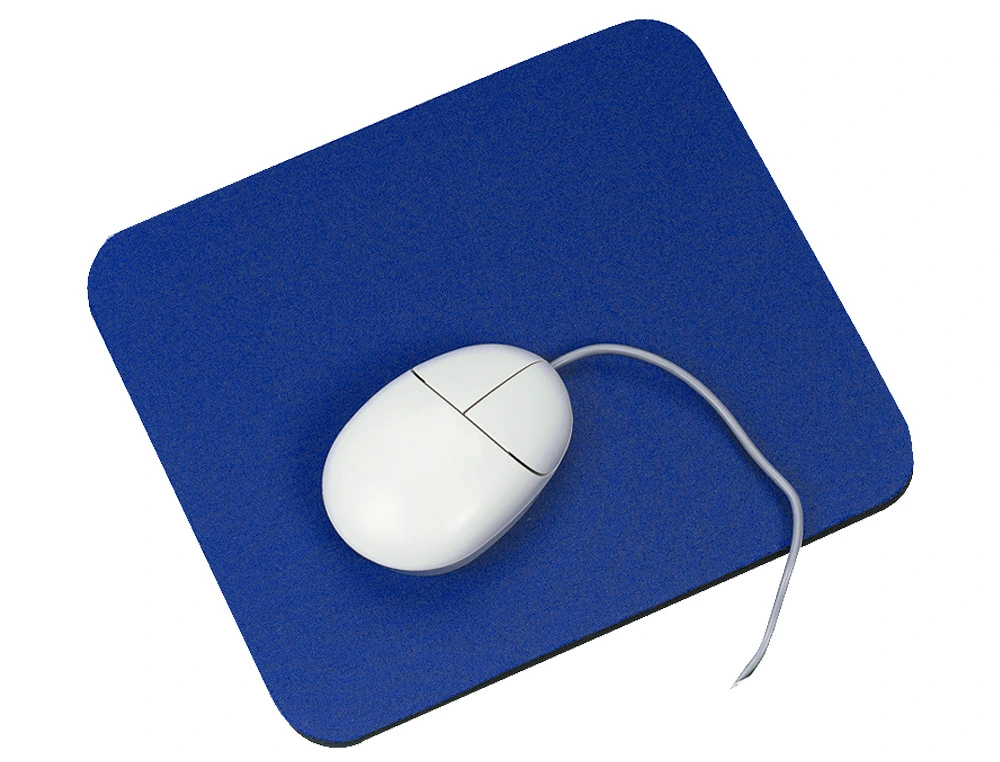 Alfombrilla para raton basic q-connect azul 260x220x6 mm