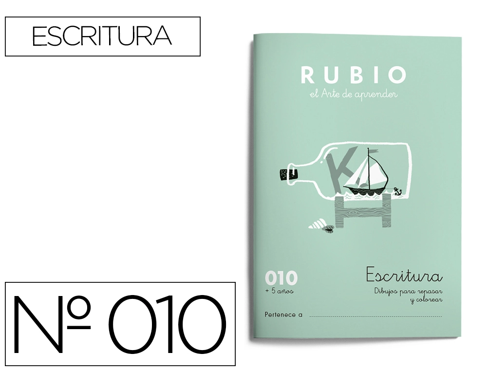 [22481] Cuaderno rubio caligrafia nº 010