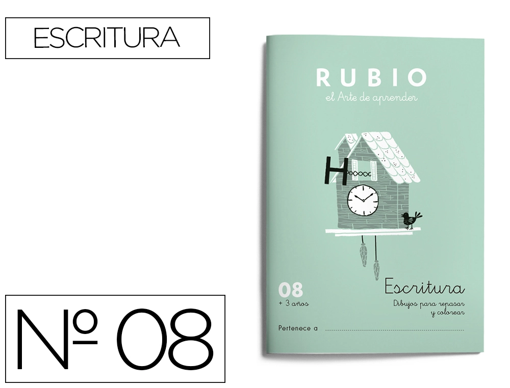 [22479] Cuaderno rubio caligrafia nº 08