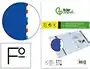 Separador liderpapel plastico juego de 10 separadores folio 16 taladros