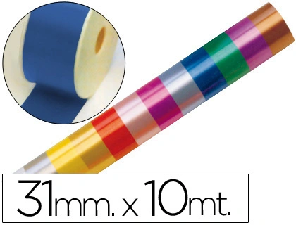 [15530] Cinta fantasia 10 m x 31 mm azul