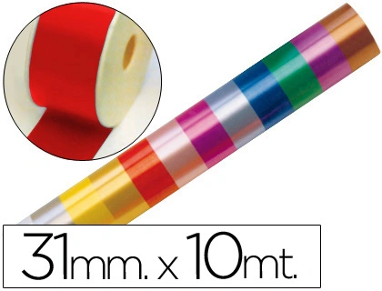[15526] Cinta fantasia 10 m x 31 mm rojo