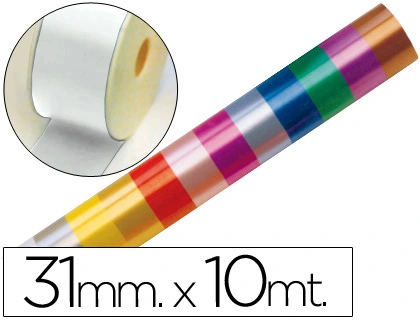 [15523] Cinta fantasia 10 m x 31 mm blanco