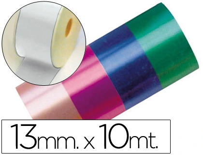 [15515] Cinta fantasia 10 m x 13 mm blanco