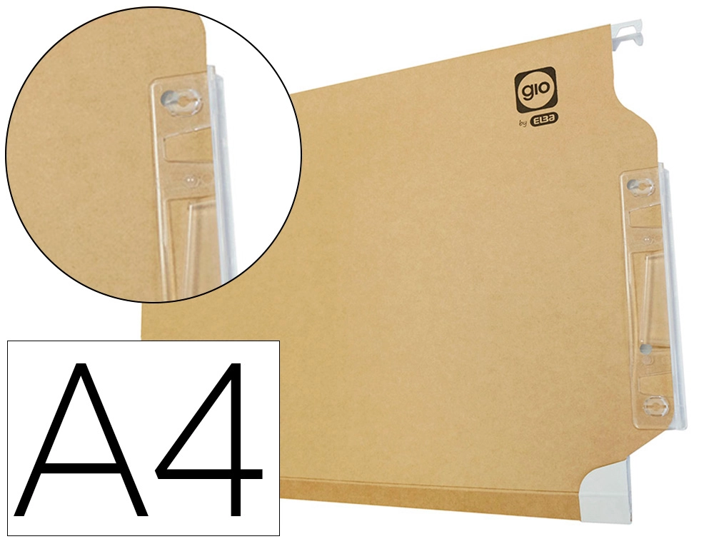 [11470] Carpeta colgante gio din a4 visor lateral tamaño 330x275x345 mm
