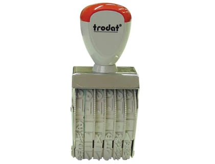 [5175] Numerador trodat manual con 6 bandas 7 mm