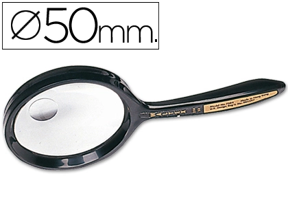 [4881] Lupa q-connect cristal bifocal 50 mm mango curvo