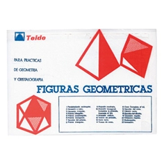 [3603] Figuras geometricas teide troqueladas bolsa 22 unidades surtidas