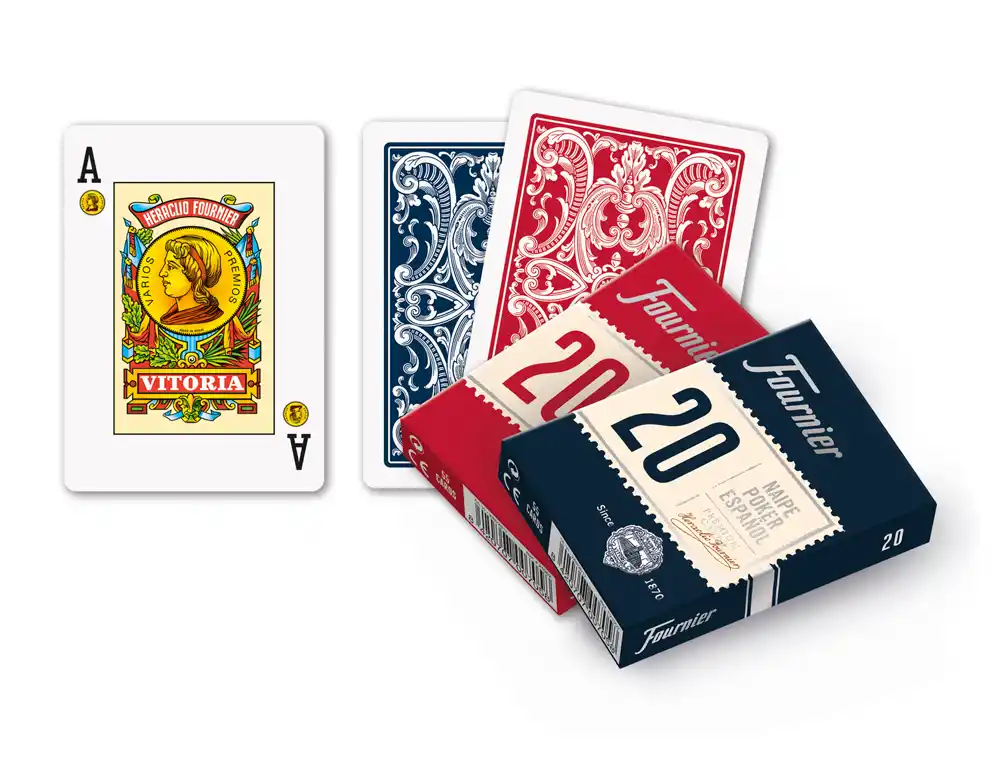 [578] Baraja fournier poker español nº20 54 cartas