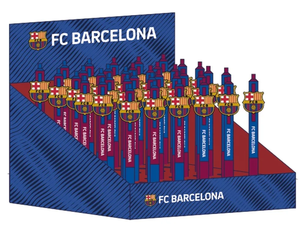 Boligrafo borrable safta f.c. barcelona stationery