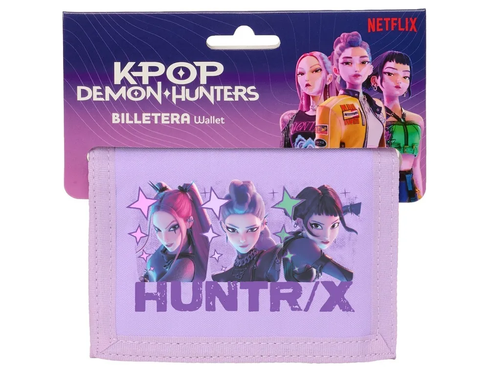 Billetera safta k-pop demon hunters battle 95x125x10 mm
